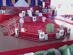 Altar Strings rail Design 